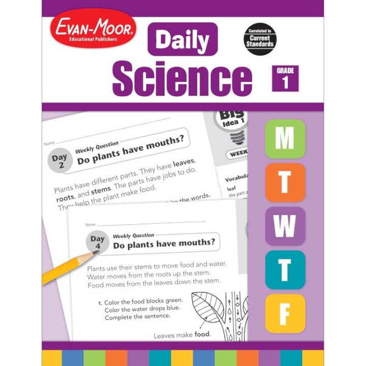 Evan-Moor Educational Publishers Daily Science Book, Grade 1