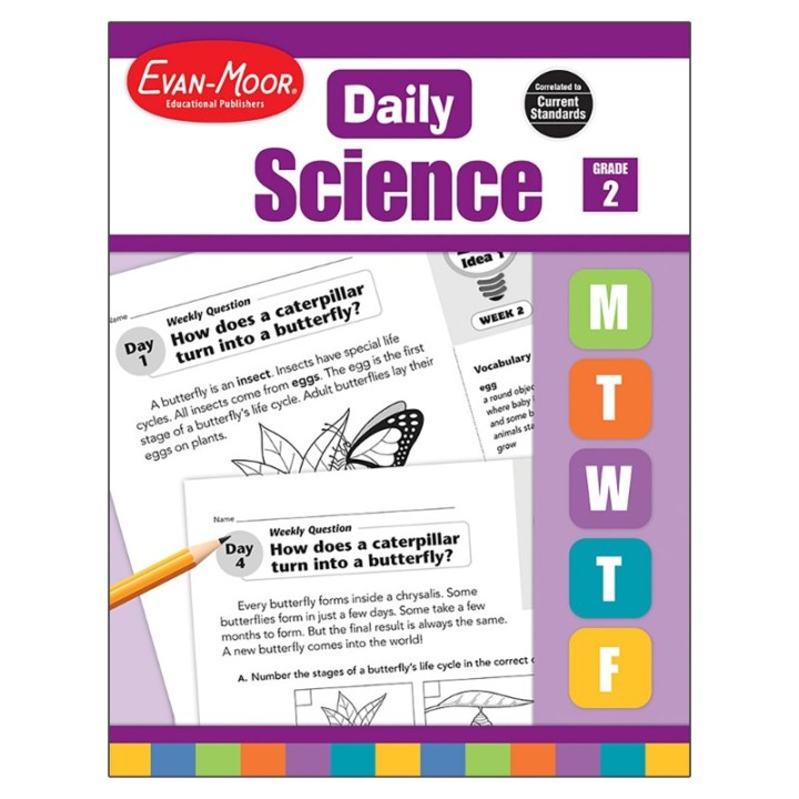 Evan-Moor Educational Publishers Daily Science Book, Grade 2