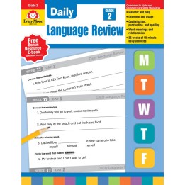 Evan-Moor Educational Publishers Daily Language Review Teacher's Edition, Grade 2