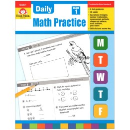Evan-Moor Educational Publishers Daily Common Core Math Practice, Grade 1