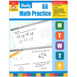 Evan-Moor Educational Publishers Daily Common Core Math Practice, Grade 2