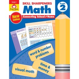 Evan-Moor Educational Publishers Skill Sharpeners: Math, Grade 2