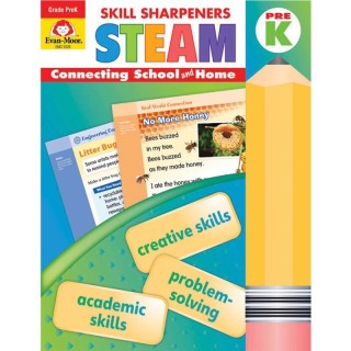 Evan-Moor Educational Publishers Skill Sharpeners STEAM, Grade PreK