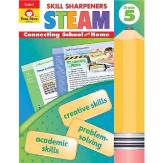 Evan-Moor Educational Publishers Skill Sharpeners STEAM, Grade 5