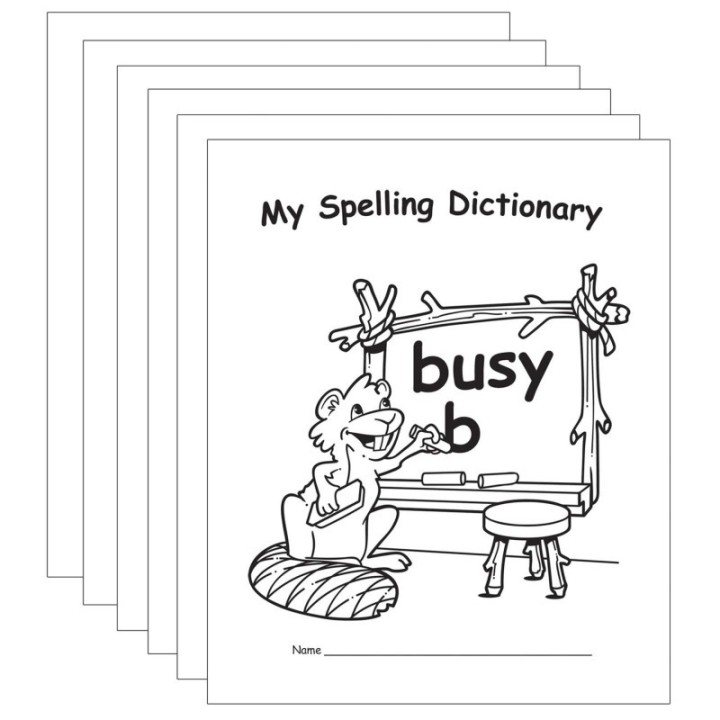 Edupress™ My Own Books™ My Spelling Dictionary, Pack of 6
