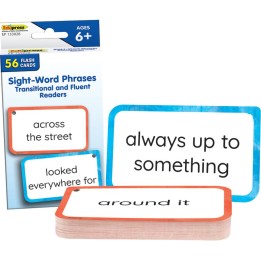 Teacher Created Resources® Sight-Word Phrases - Transitional and Fluent Readers Flash Cards