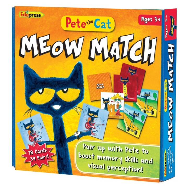 Edupress™ Pete the Cat Meow Match Game