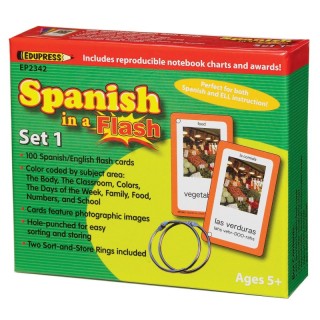 Edupress™ Spanish in a Flash™ Set 1