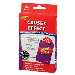Edupress™ Cause & Effect Practice Cards, Levels 2.0-3.5