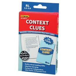Edupress™ Context Clues Practice Cards, Levels 3.5-5.0