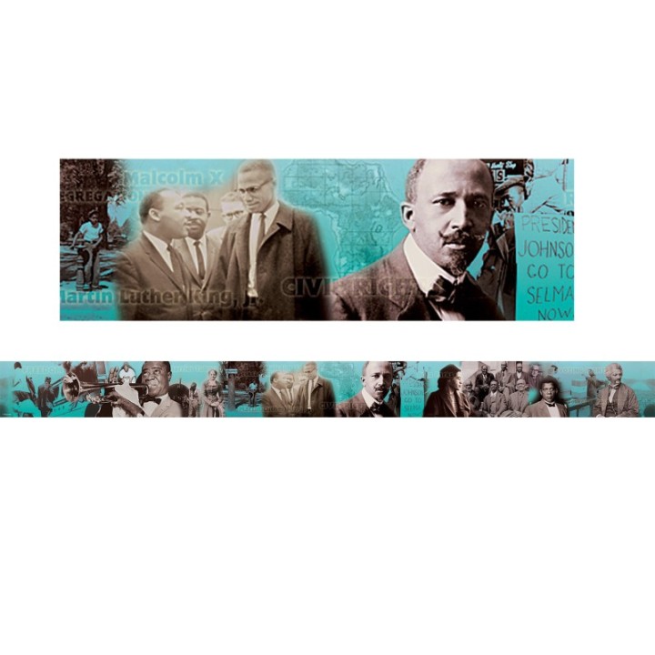 Edupress™ Black History Photo Border, 35 Feet