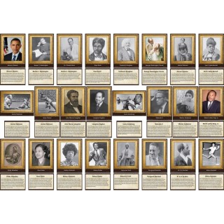 Edupress™ Influential Black Americans Accents, Pack of 48