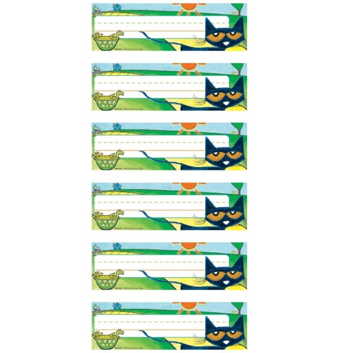 Edupress™ Pete the Cat® Nameplates, 36 Per Pack, 6 Packs