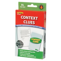 Edupress™ Context Clues Practice Cards, Levels 5.0-6.5