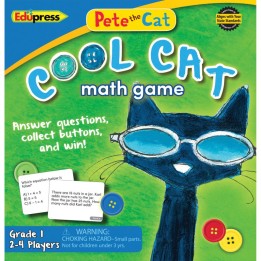 Edupress™ Pete the Cat® Cool Cat Math Game 1