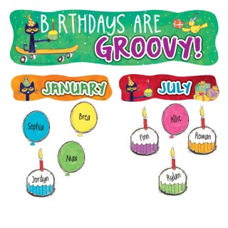 Edupress™ Pete the Cat Happy Birthday Mini Bulletin Board Set