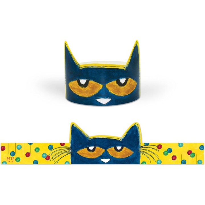 Teacher Created Resources® Pete the Cat Crowns, Pack of 30