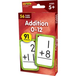 Edupress™ Addition 0-12 Flash Cards