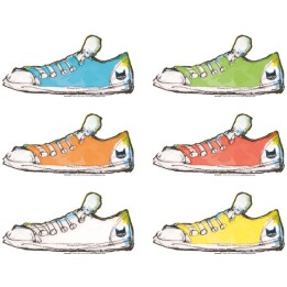 Edupress™ Pete the Cat® Groovy Shoes Accents, Pack of 36