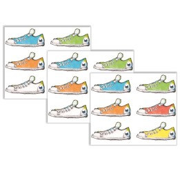 Edupress™ Pete the Cat® Groovy Shoes Accents, 36 Per Pack, 3 Packs