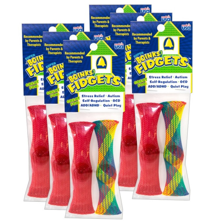 Endless Possibilities Super Boinks® Fidgets®, 2 Per Pack, 6 Packs