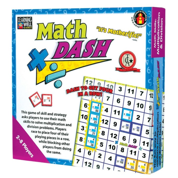 Edupress™ Math Dash Game: Multiplication & Division
