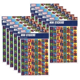 Eureka® Marvel™ Super Hero Adventure Mini Stickers, 704 Per Pack, 12 Packs