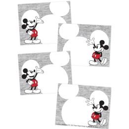 Eureka® Mickey Mouse® Throwback Self-Adhesive Name Tags, Pack of 40