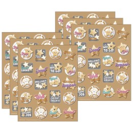 Eureka® Star Cookies Sugar Cookie Scented Stickers, 80 Per Pack, 6 Packs