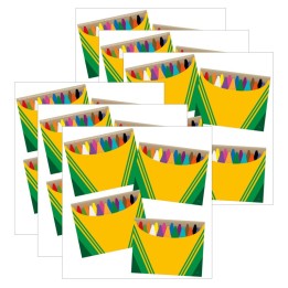Eureka® Crayola® Name Tags, 2-7/8" x 2-1/4", 40 Per Pack, 6 Packs