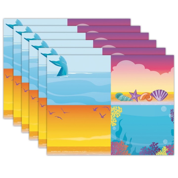 Eureka® Seas the Day Name Tags, 2-7/8" x 2-1/4", 40 Per Pack, 6 Packs
