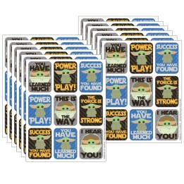 Eureka® Star Wars™ The Mandalorian Giant Stickers, 36 Per Pack, 12 Packs