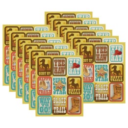 Eureka® Wild Wild Classroom Giant Stickers, 36 Per Pack, 12 Packs