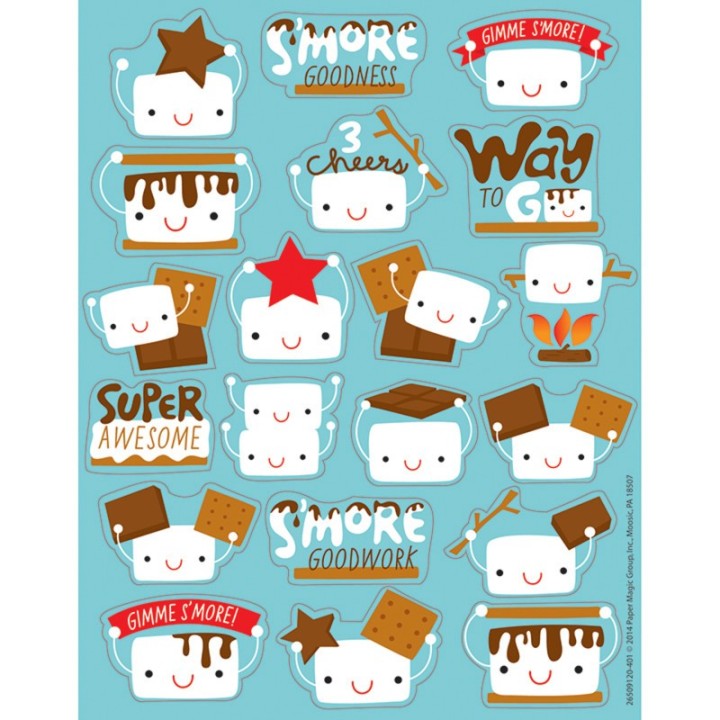 Eureka® Marshmallow Scented Stickers, Pack of 80