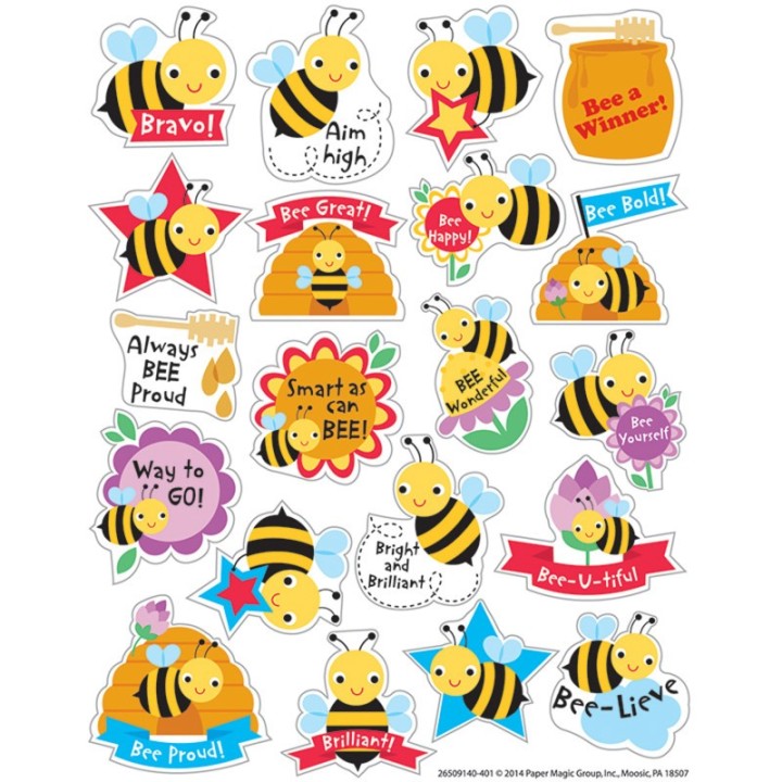 Eureka® Honey Scented Stickers, Pack of 80