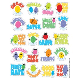 Eureka® Jelly Beans Scented Stickers, Pack of 80