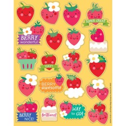 Eureka® Strawberry Scented Stickers, Pack of 80