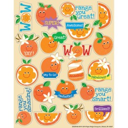 Eureka® Orange Scented Stickers, Pack of 80