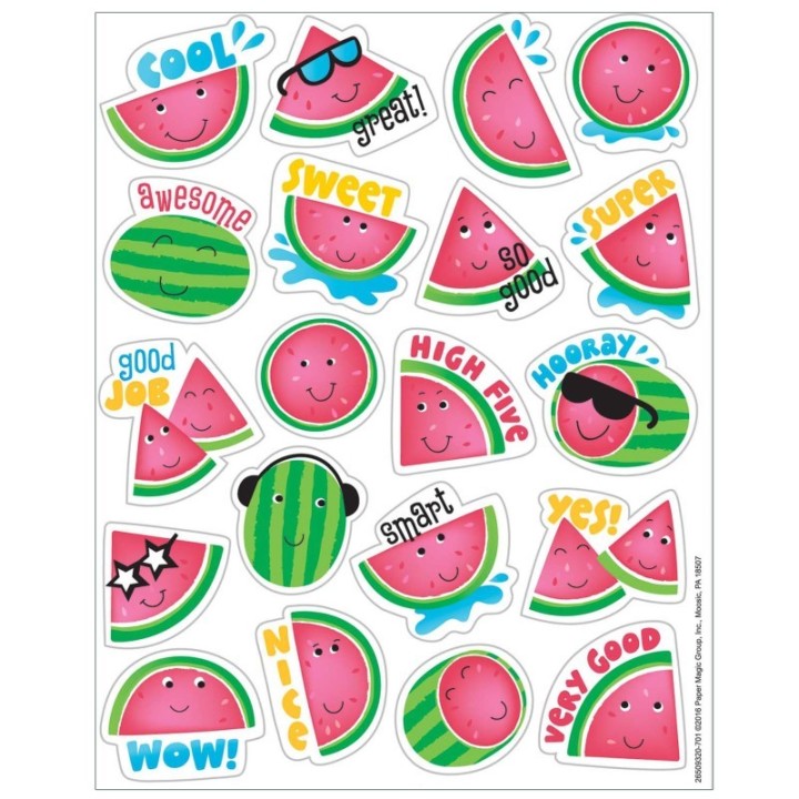 Eureka® Watermelon Scented Stickers, Pack of 80