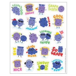 Eureka® Grape Scented Stickers, Pack of 80