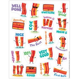 Eureka® Bacon Scented Stickers, Pack of 80