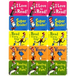 Eureka® Cat in the Hat™ Reading Success Stickers, Pack of 120