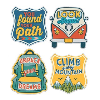 Eureka® Adventurer Sticker Badges Stickers, Pack of 40