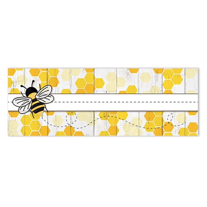 Eureka® The Hive Self-Adhesive Name Plates, Pack of 36