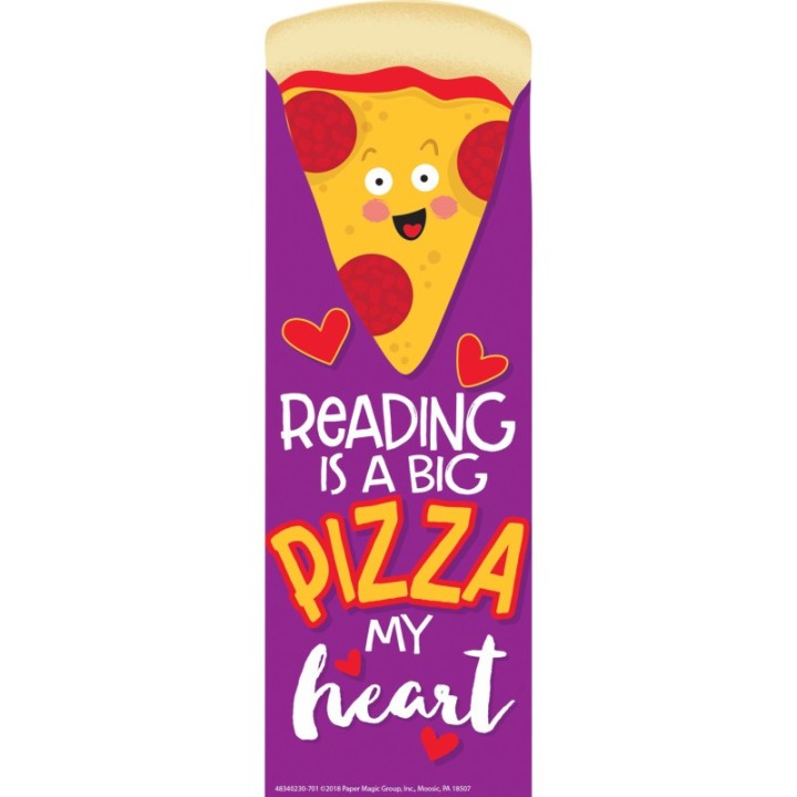 Eureka® Pizza Scented Bookmarks, Pack of 24