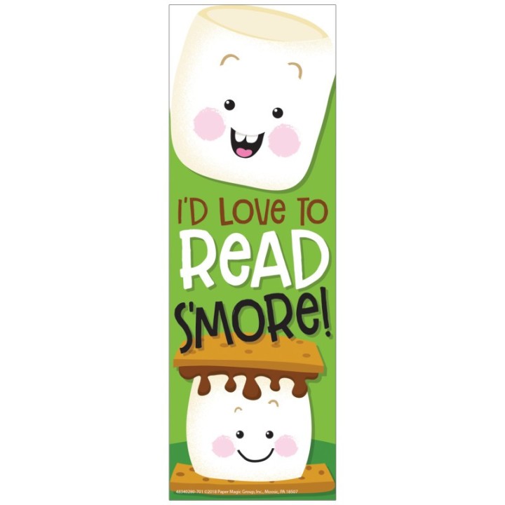 Eureka® Marshmallow Scented Bookmarks, Pack of 24