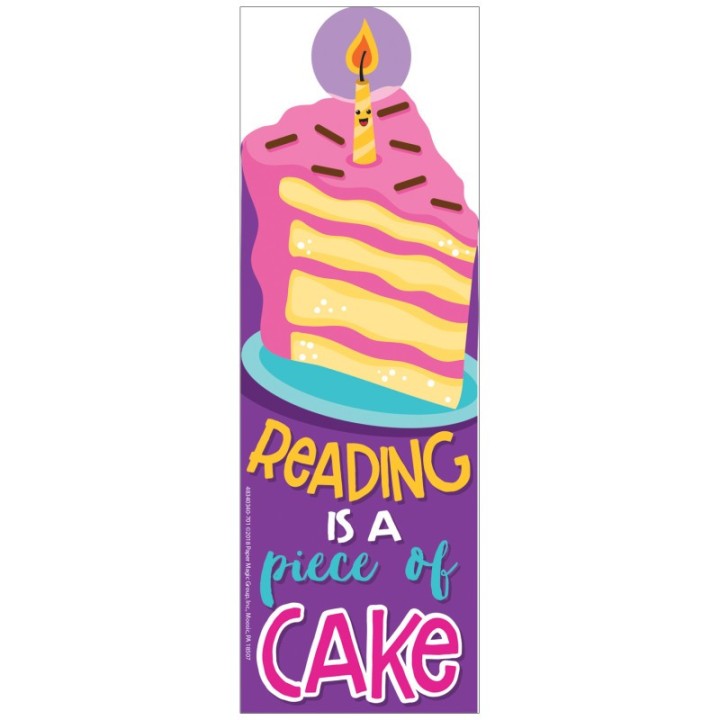 Eureka® Cake Scented Bookmarks, Pack of 24