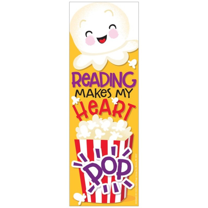 Eureka® Popcorn Scented Bookmarks, Pack of 24
