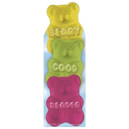 Eureka® Beary Good Reader Gummy Bear Scented Bookmarks, Pack of 24