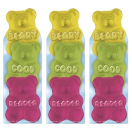 Eureka® Beary Good Reader Gummy Bear Scented Bookmarks, 24 Per Pack, 3 Packs